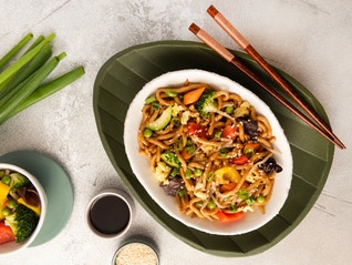 Wok di noodles